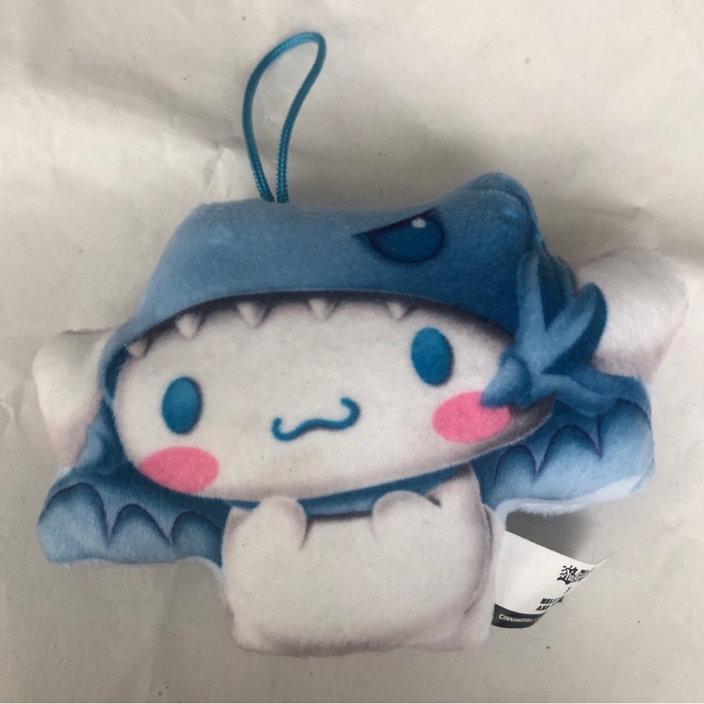 YuGiOh x Hello Kitty Sanrio Cinnamoroll Blue Eyes White Dragon Plush Toy